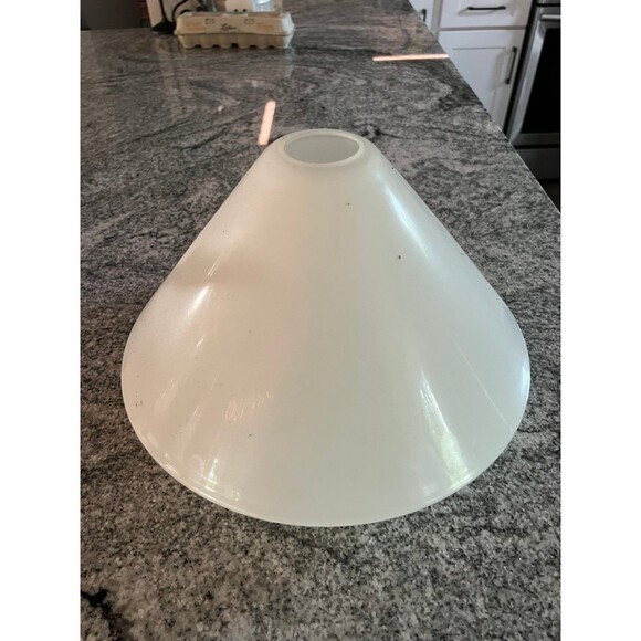 Large Translucent White Light Shade 1.75” Fitter for IKEA Light Fixture - Picture 3 of 4